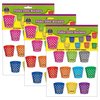 Teacher Created Resources Polka Dots Buckets Accents, 30 Pieces, PK3 TCR5631
